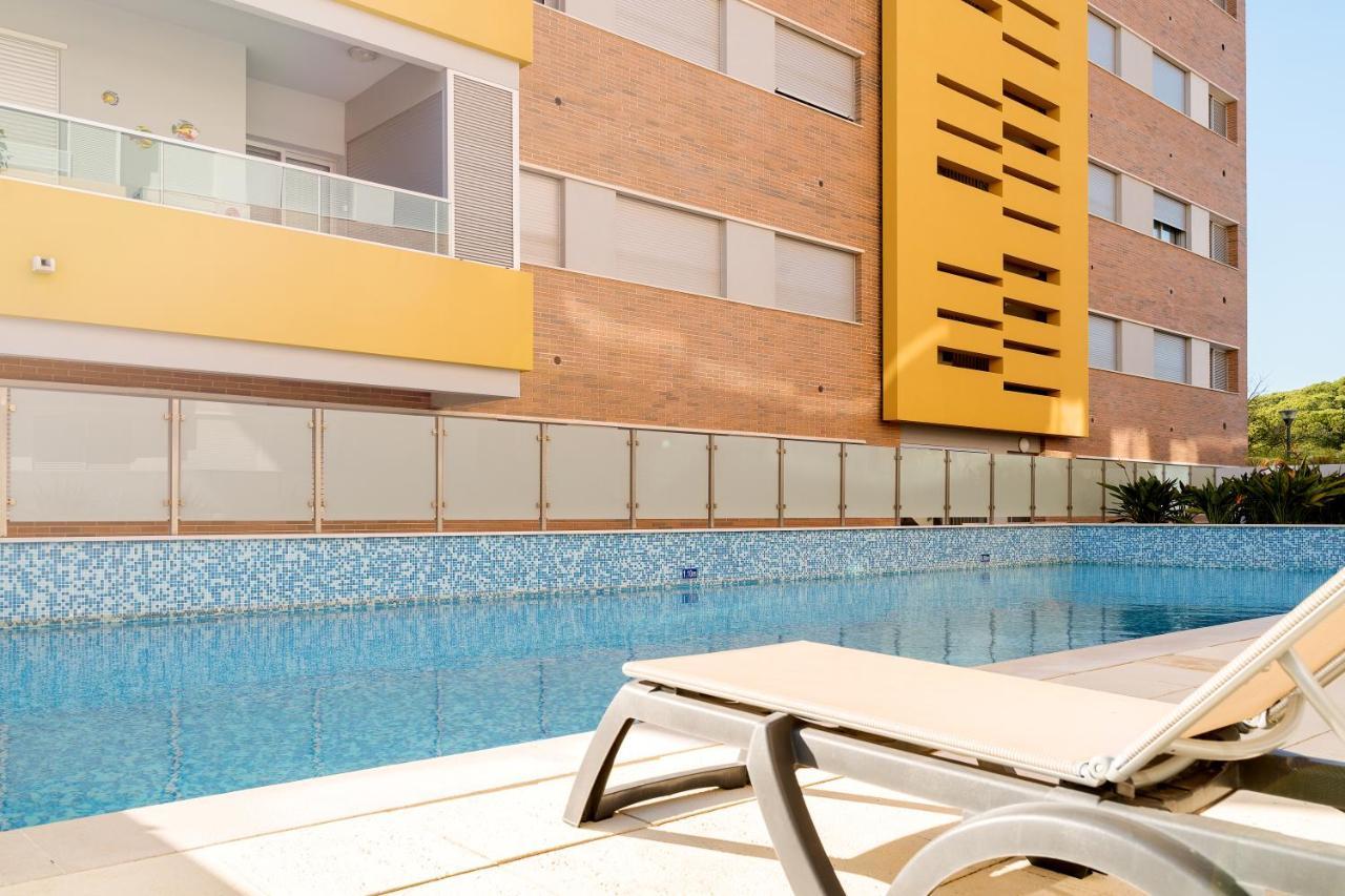 T1 V Do Forte Ac&Piscina&Garagem Quarteira Exteriör bild
